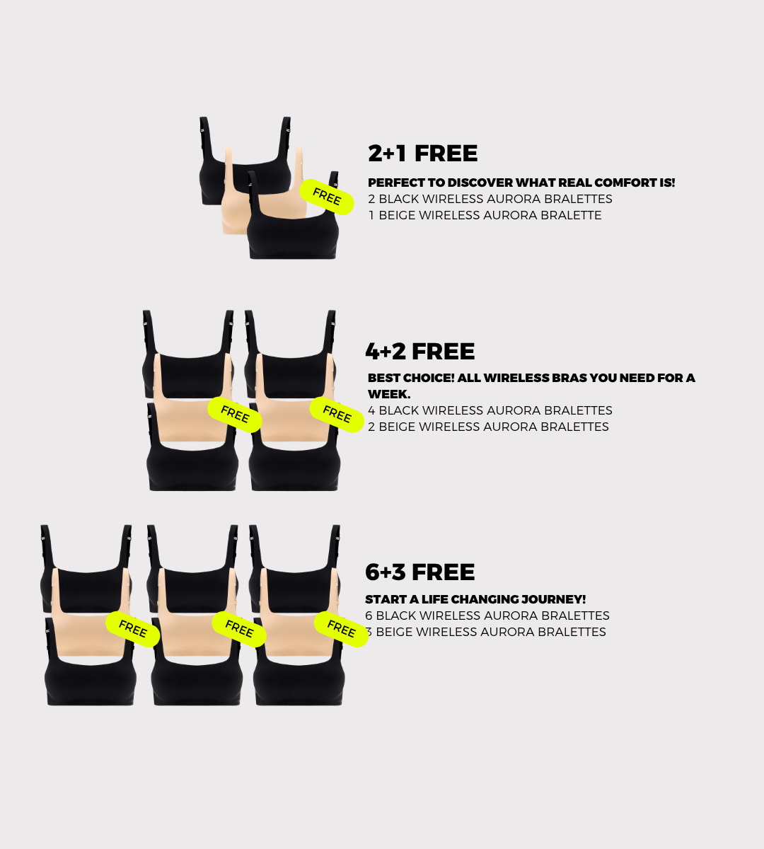 Invisible Bralette Essentials