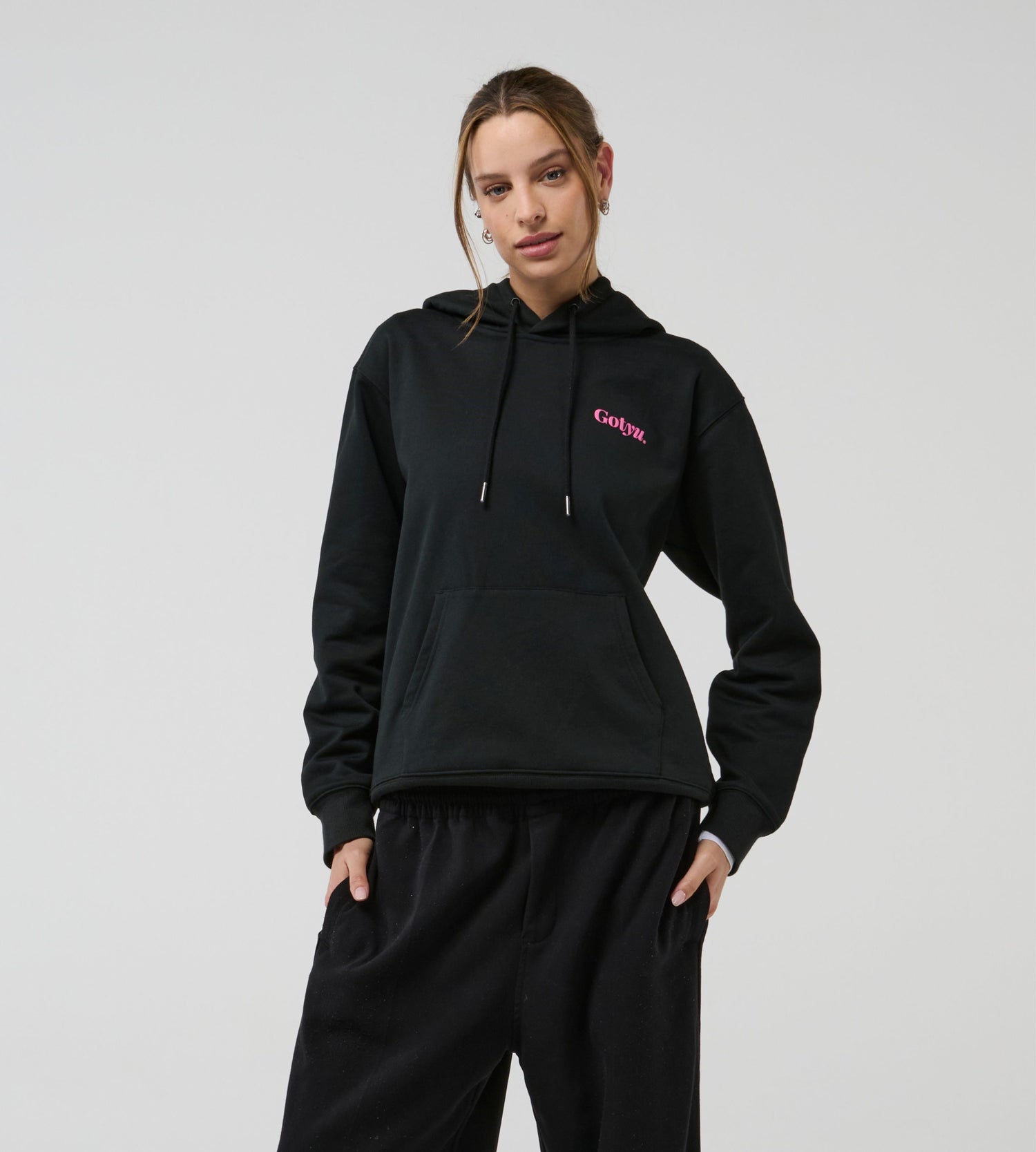 Oversize Love Hoodie Black