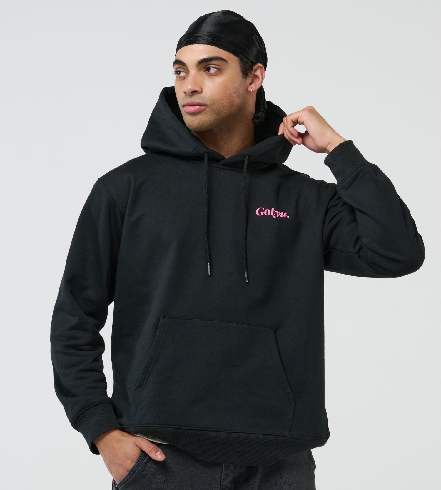 Oversize Love Hoodie Black