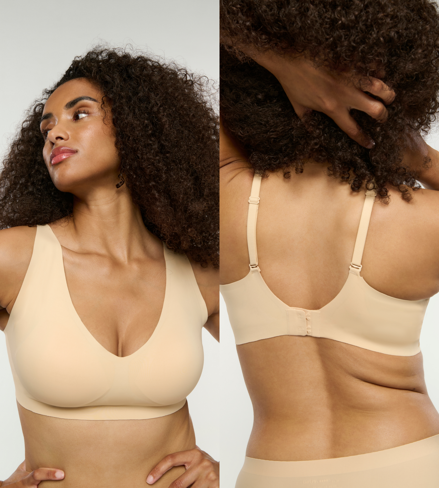 Every-day V-plunge Bralette Cleo