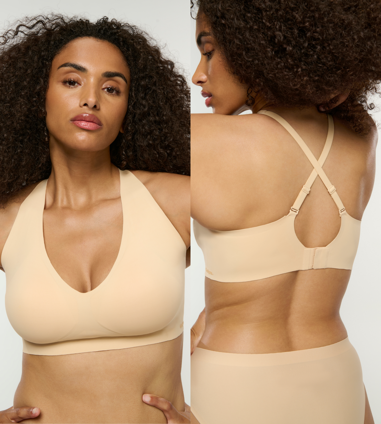 Every-day V-plunge Bralette Cleo