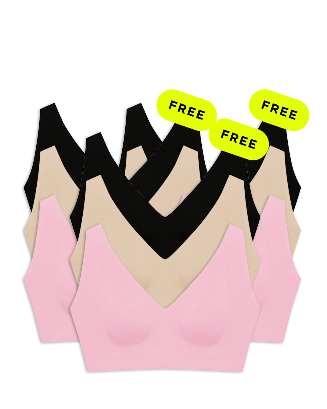 Every-day V-plunge Bralette Cleo
