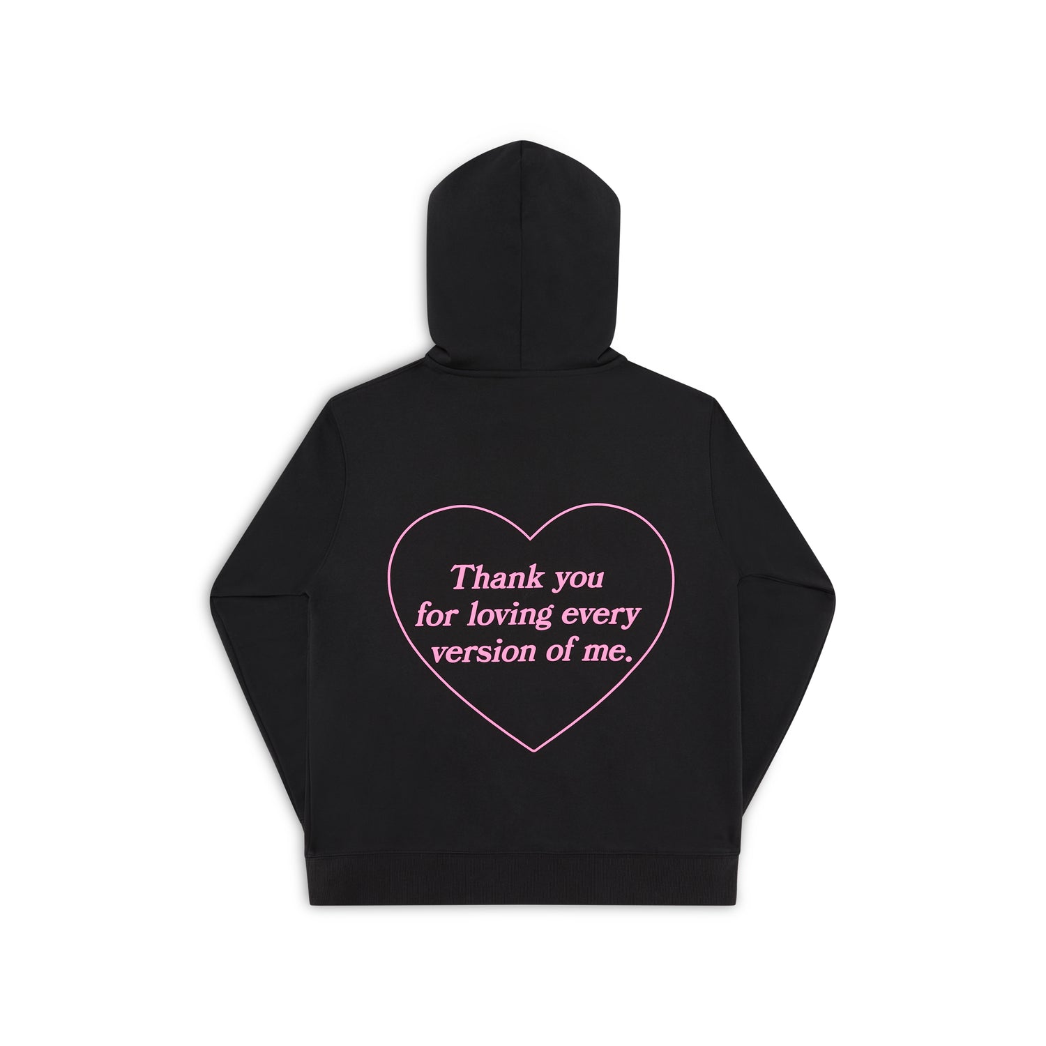 Oversize Love Hoodie Black
