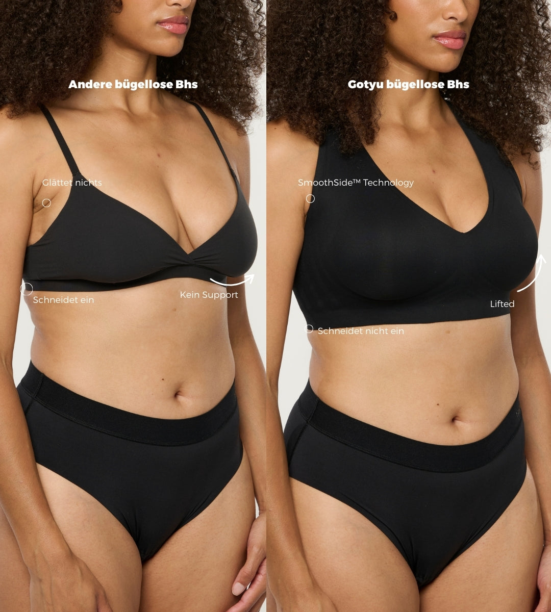 Every-day V-plunge Bralette Cleo Winery