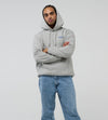 Oversize Love Hoodie Grey