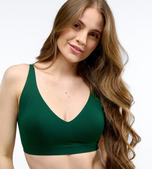 V-plunge Wirefree Bralette Cleo
