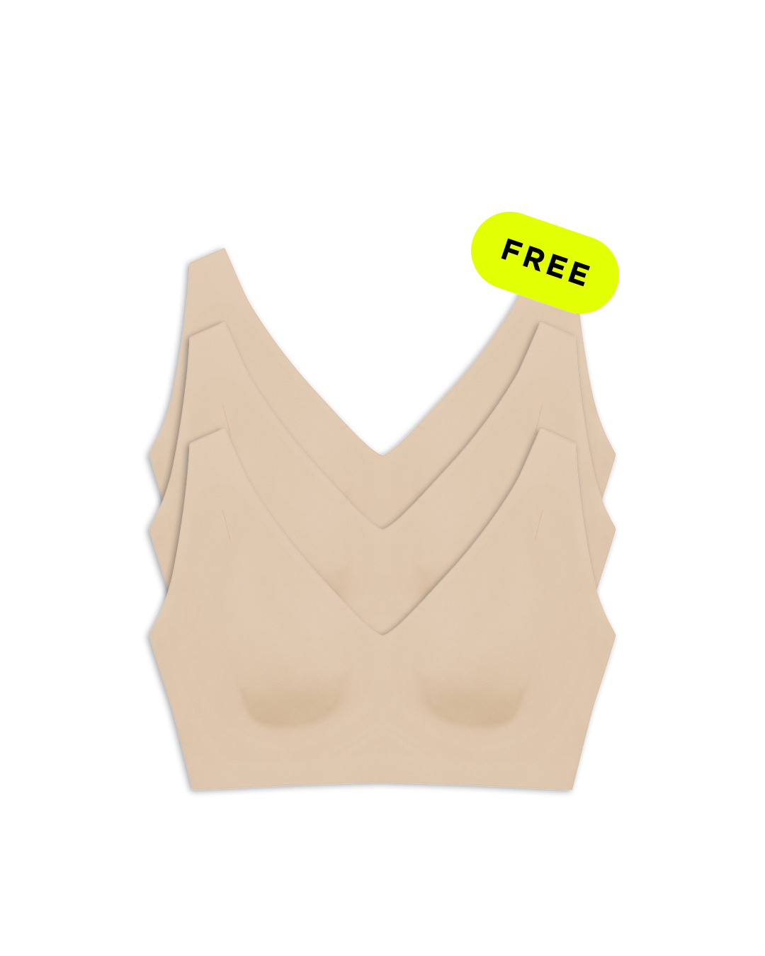 Every-day V-plunge Bralette Cleo
