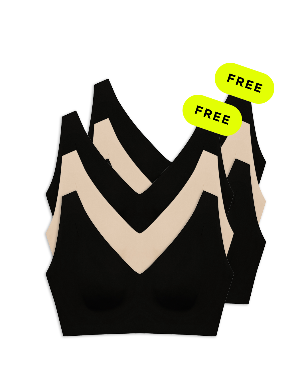 Every-day V-plunge Bralette Cleo