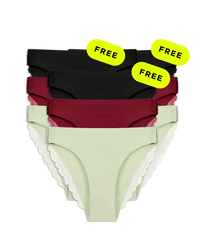 Leakproof Emilia Bundle (Sage, Black, Winery)