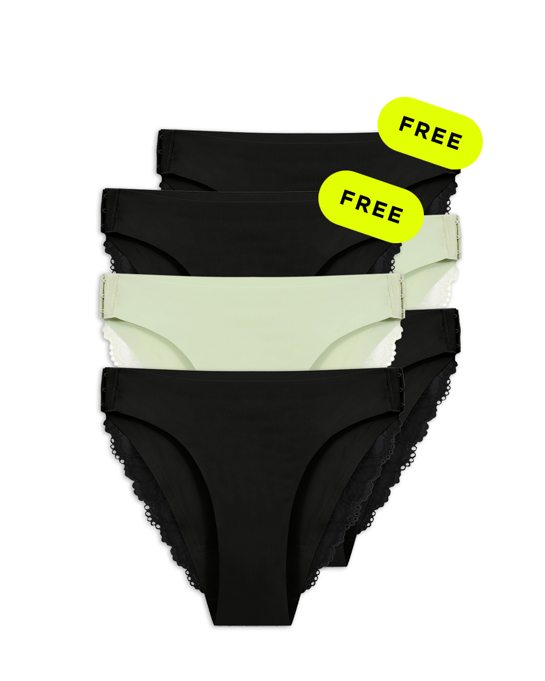 Leakproof Emilia Bundle (Sage, Black)