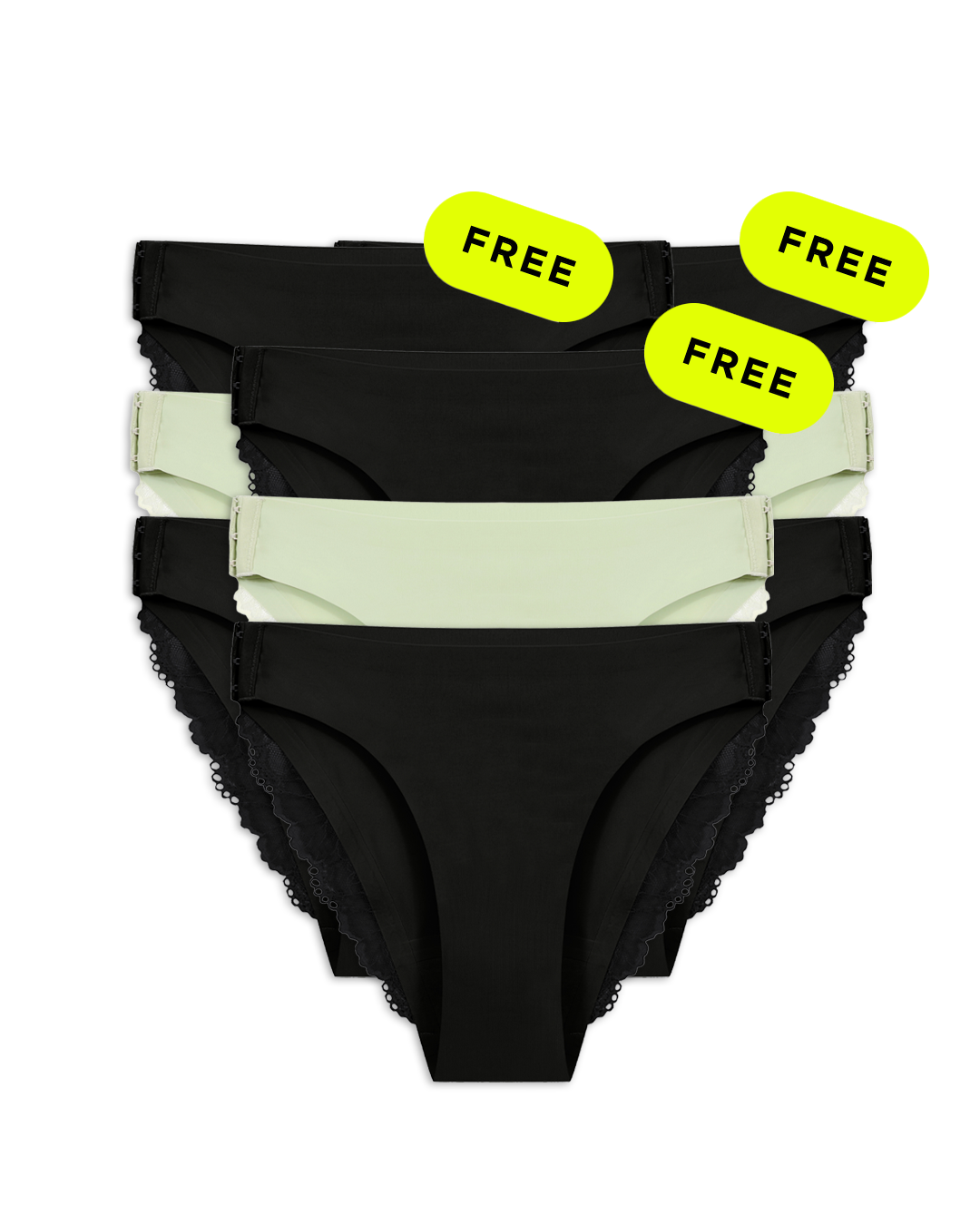 Leakproof Emilia Bundle (Sage, Black)