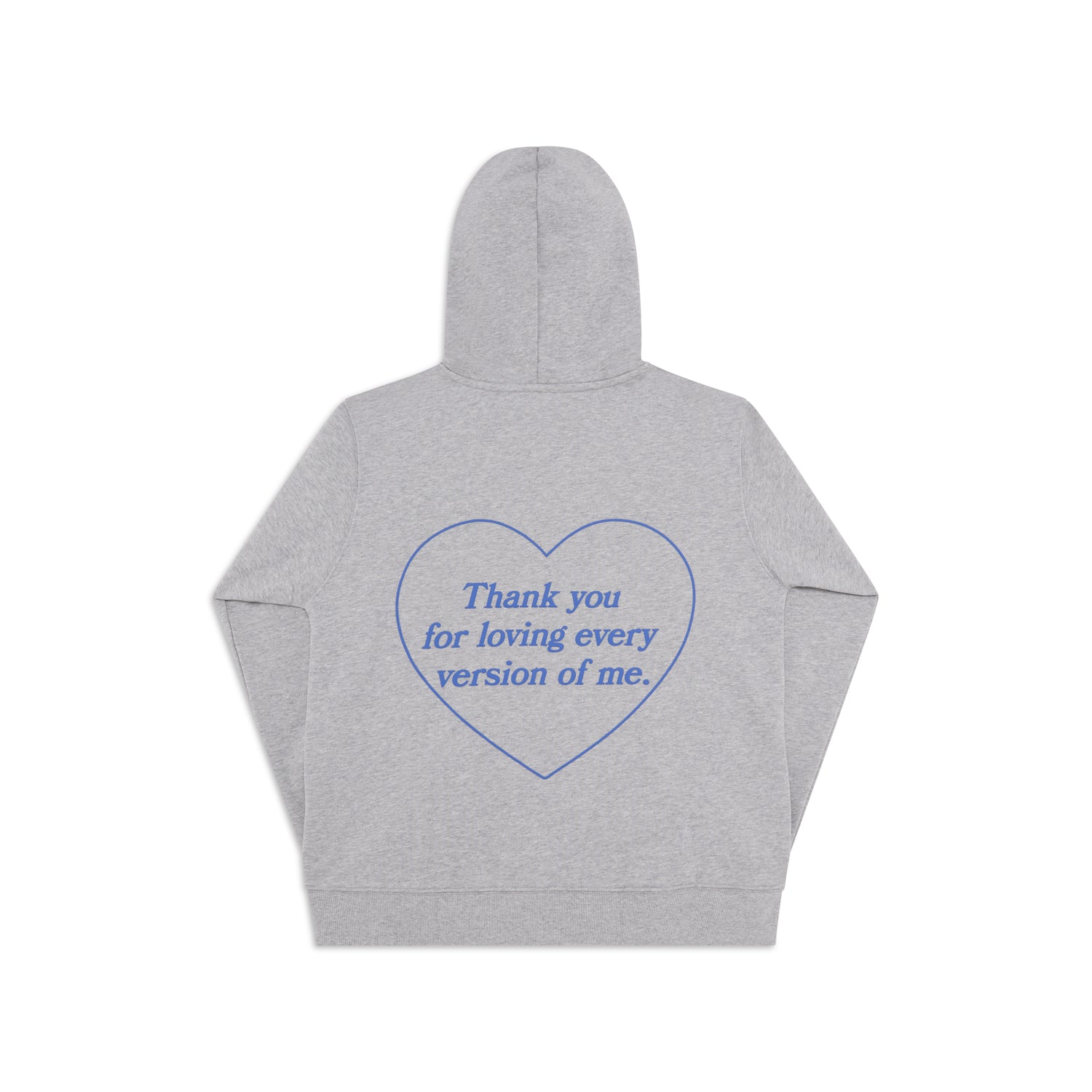 Oversize Love Hoodie Grey