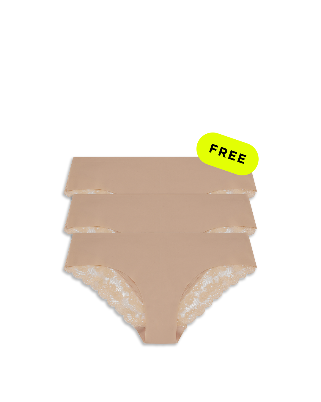 Irresistible Seamless Hipster with Lace