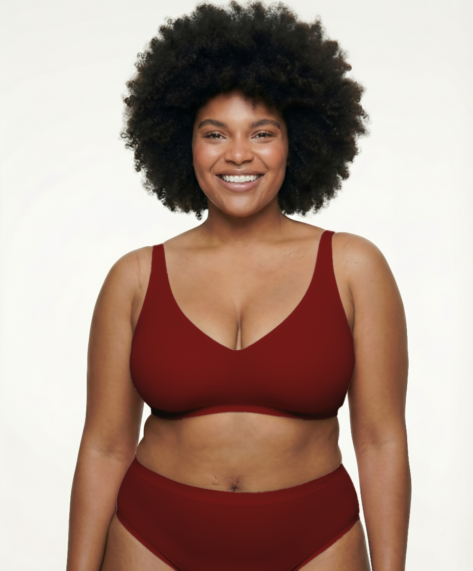 V-plunge Wirefree Bralette Cleo