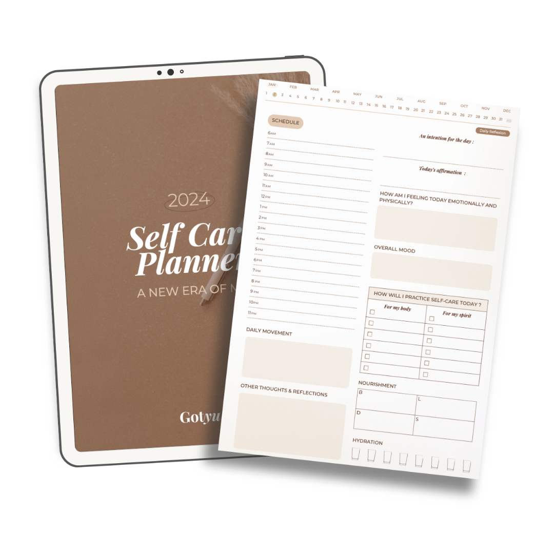 Digital Self Care Planner 2024